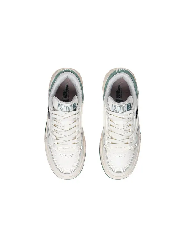 Кроссовки 001 btc Li-Ning — изображение 4 из 4, белый/зеленый