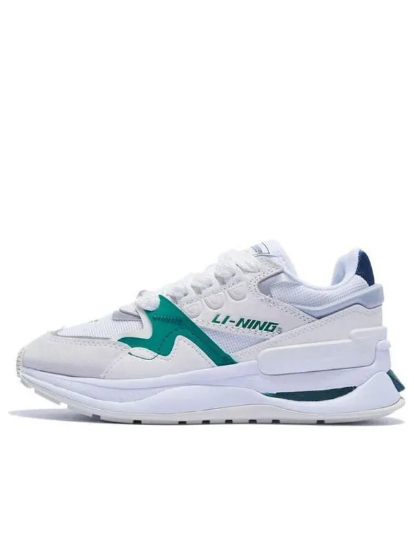 Кроссовки 001 момент v2 Li-Ning — изображение 1 из 4, белый/зеленый