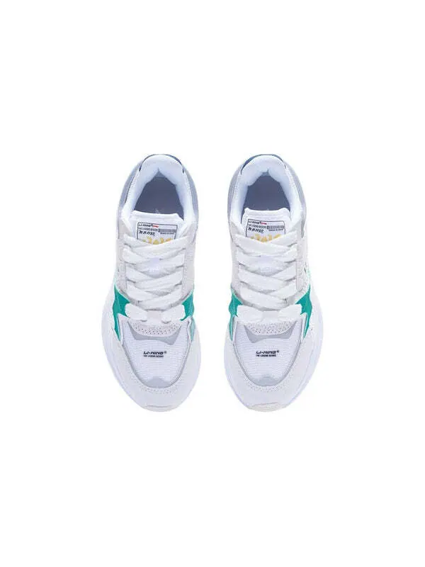 Кроссовки 001 момент v2 Li-Ning — изображение 4 из 4, белый/зеленый