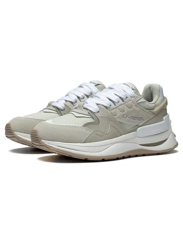 Кроссовки 001 момент v2 Li-Ning — изображение 3 из 4, серый/белый
