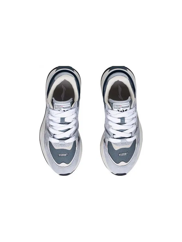 Кроссовки 001 момент v2 Li-Ning — изображение 4 из 4, серый/синий