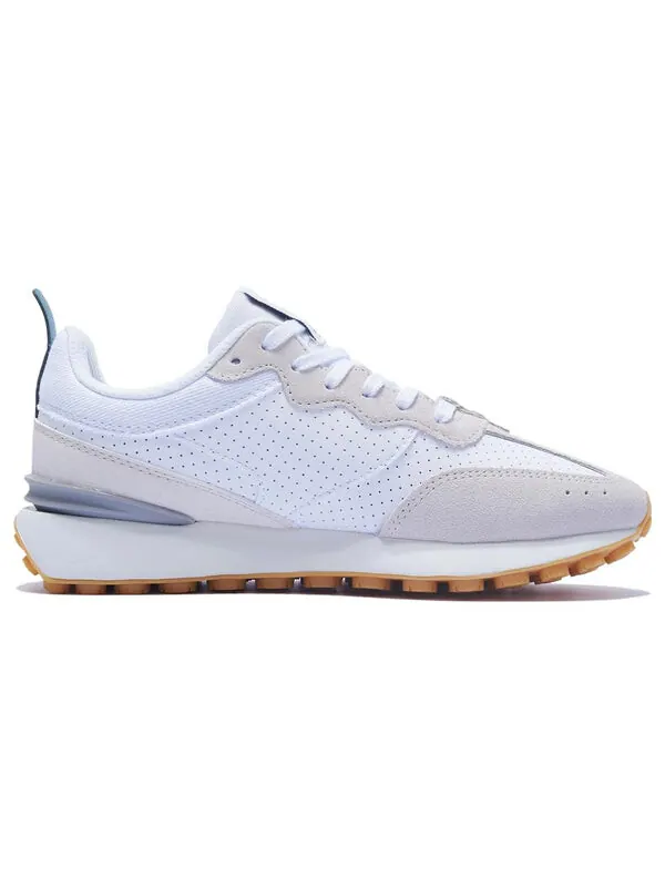Кроссовки космос классические кроссовки ретро кроссовки для ходьбы Li-Ning — изображение 3 из 4, белый/бежевый