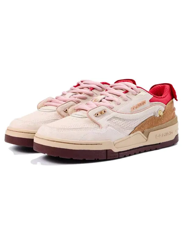 Кроссовки 001 btc x disney Li-Ning — изображение 2 из 4, розовый/коричневый
