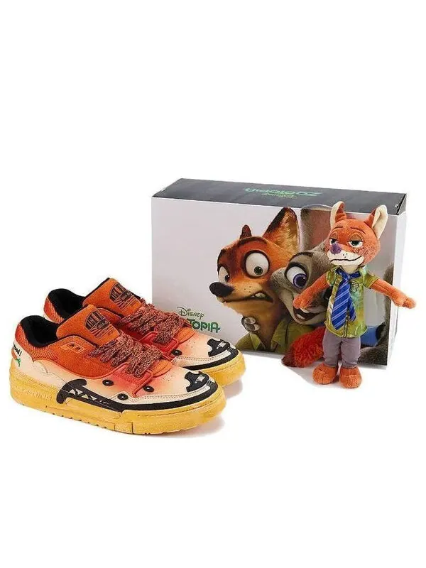 Кроссовки 001 btc x disney Li-Ning — изображение 1 из 4, оранжевый/бежевый