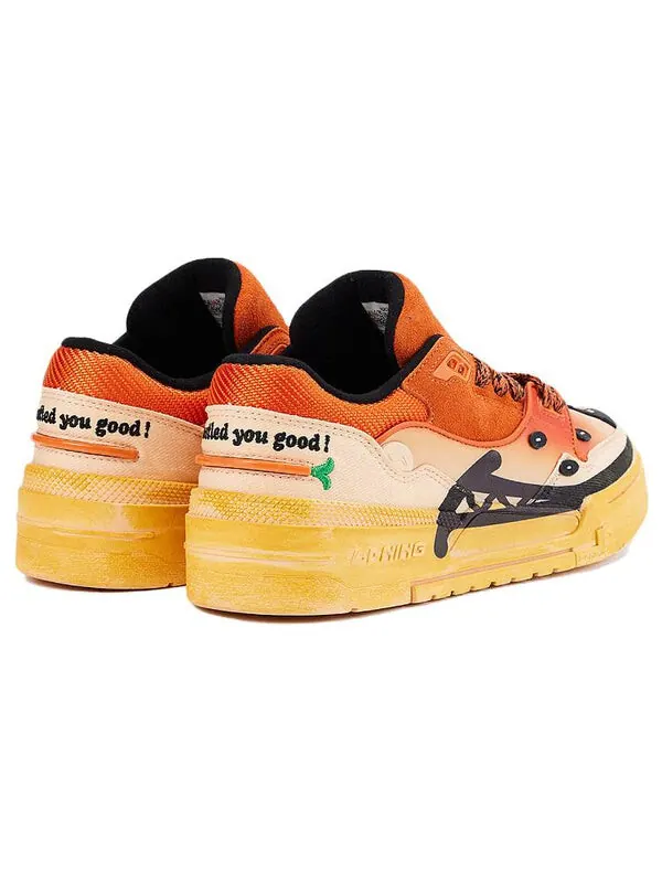 Кроссовки 001 btc x disney Li-Ning — изображение 4 из 4, оранжевый/бежевый