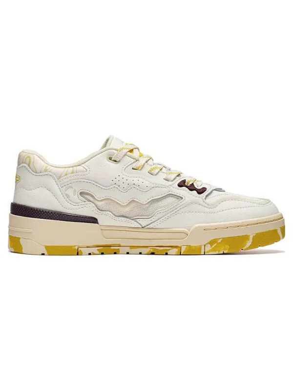 Кроссовки 001 btc prm удобная обувь Li-Ning — изображение 3 из 4, белый/желтый/черный
