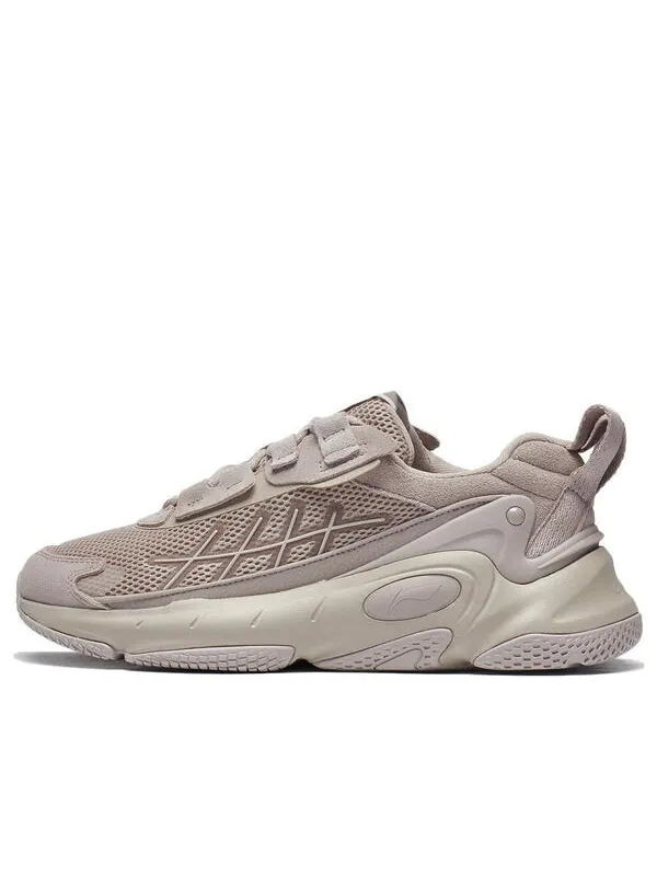 Кроссовки туманность 2к Li-Ning — изображение 1 из 3, серый/бежевый