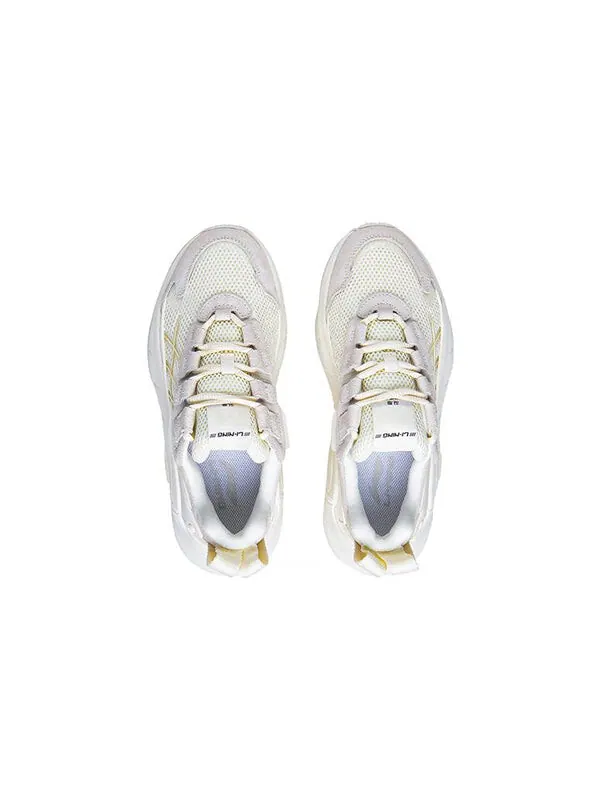 Кроссовки туманность 2к Li-Ning — изображение 3 из 4, белый/бежевый/серый