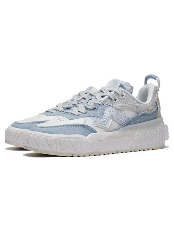 Кроссовки 001 разблокировать кроссовки Li-Ning — изображение 3 из 4, синий/белый