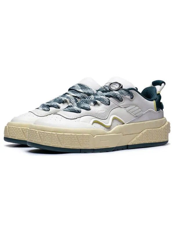 Кроссовки 001 разблокировать Li-Ning — изображение 3 из 4, белый/зеленый