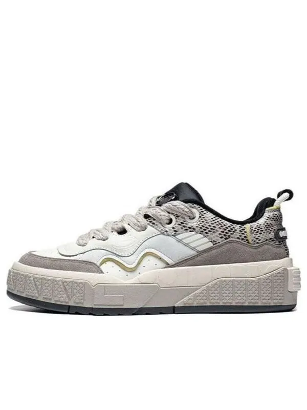 Кроссовки 001 разблокировать Li-Ning — изображение 1 из 4, бежевый/серый/белый