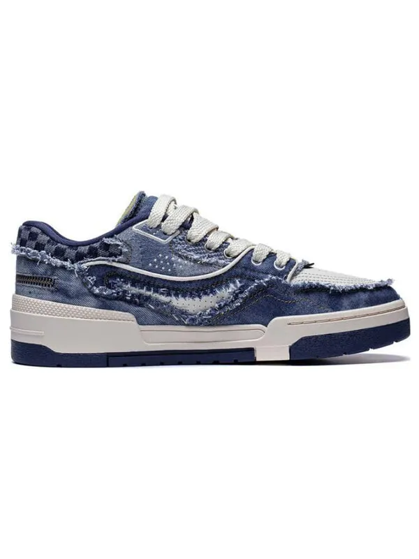 Кроссовки 001 btc prm Li-Ning — изображение 2 из 4, синий/белый
