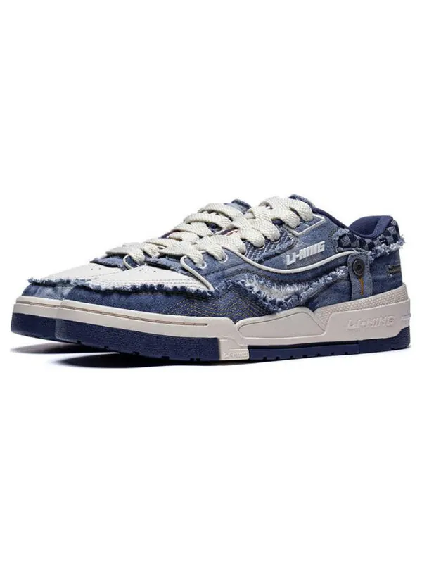 Кроссовки 001 btc prm Li-Ning — изображение 3 из 4, синий/белый