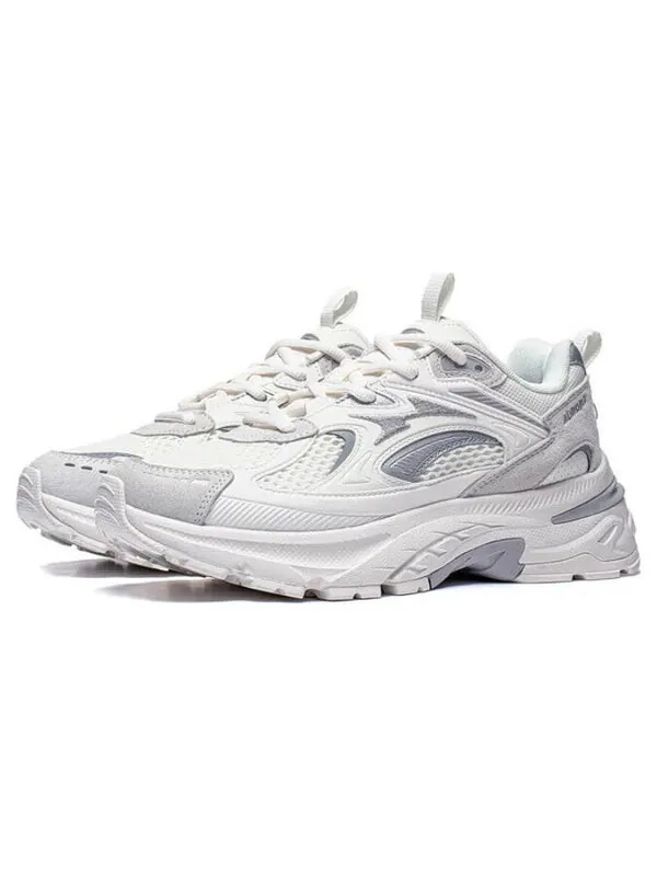 Кроссовки аврора 2к Li-Ning — изображение 3 из 4, белый/серый