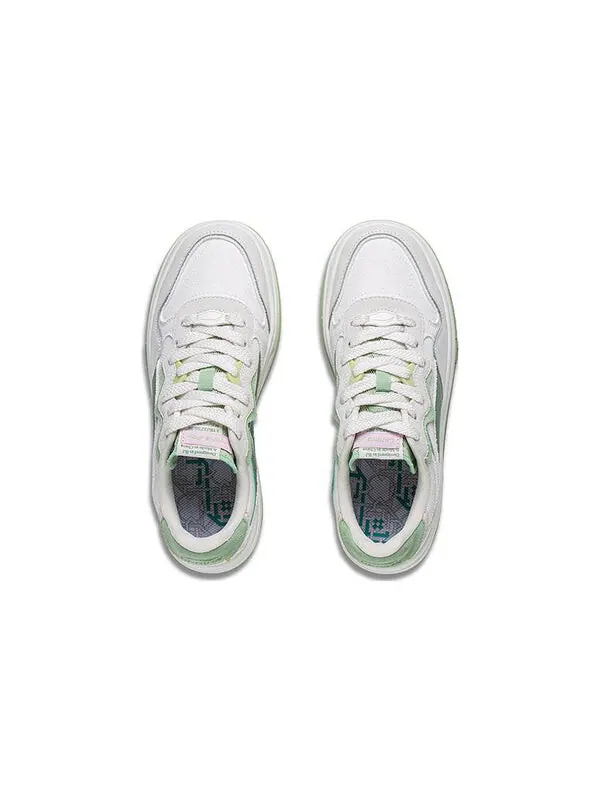 Кроссовки будущие c1 Li-Ning — изображение 3 из 4, белый/зеленый