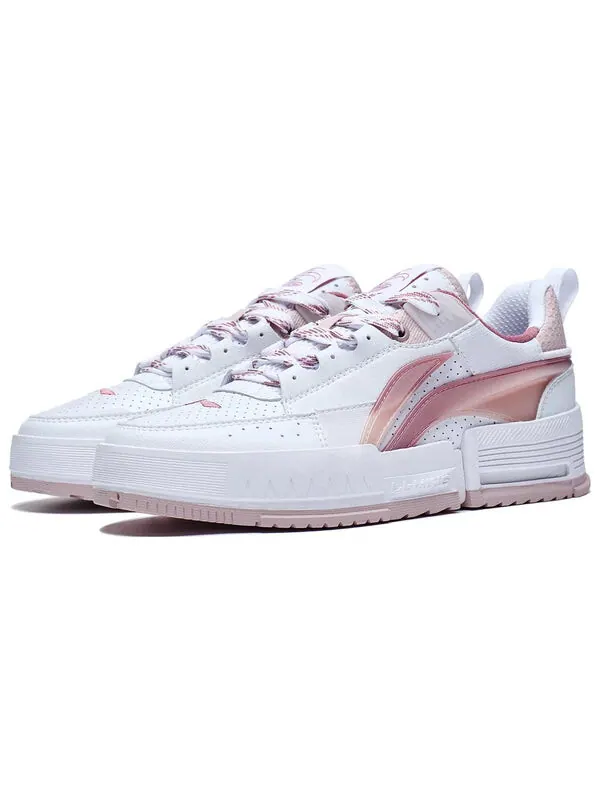 Кроссовки повседневные кроссовки Li-Ning — изображение 4 из 4, белый/розовый