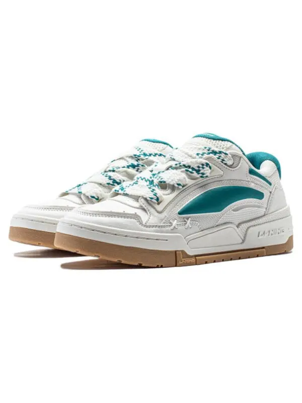 Путешествие кроссовок v2 Li-Ning — изображение 3 из 4, белый/синий/хаки
