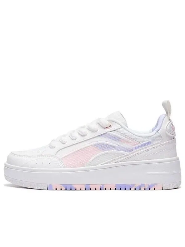 Кроссовки для скейтбординга Li-Ning — изображение 1 из 4, белый/фиолетовый/розовый