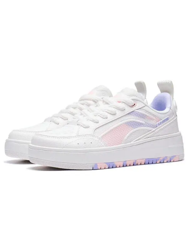 Кроссовки для скейтбординга Li-Ning — изображение 3 из 4, белый/фиолетовый/розовый