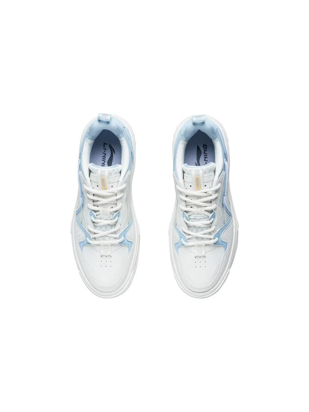 Кроссовки (WMNS) Li-Ning Xingchuan V2 'White Light Blue' — изображение 4 из 5, белый