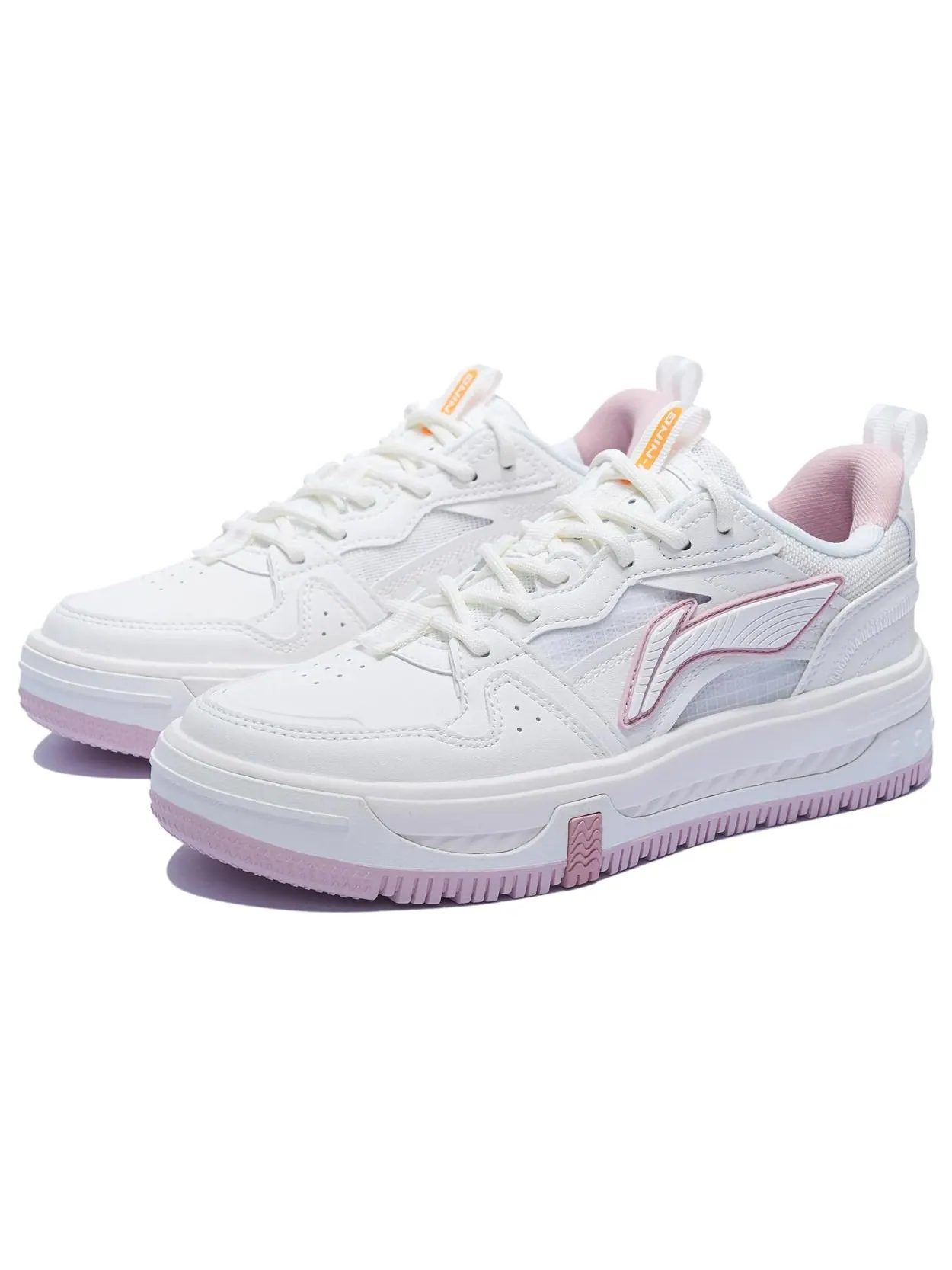 Кроссовки (WMNS) Li-Ning Xingchuan V2 'White Purple' — изображение 3 из 7, белый