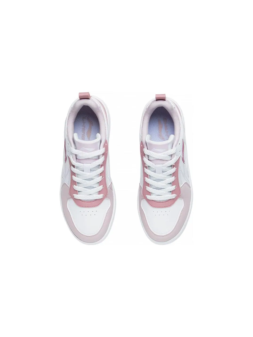 (WMNS) Кроссовки для скейтбординга Li-Ning Xingchuan 'White Pink' — изображение 5 из 6, белый/розовый