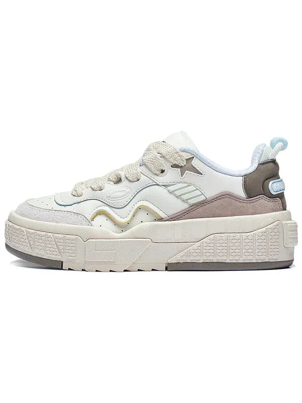 Кроссовки 001 разблокировать Li-Ning — изображение 2 из 4, белый/серый