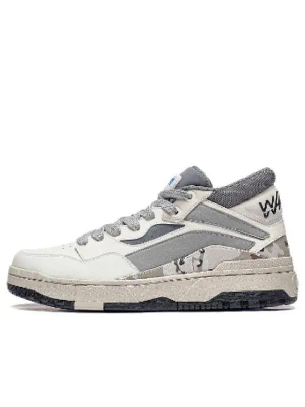Кроссовки волна середина Li-Ning — изображение 1 из 4, бежевый/серый