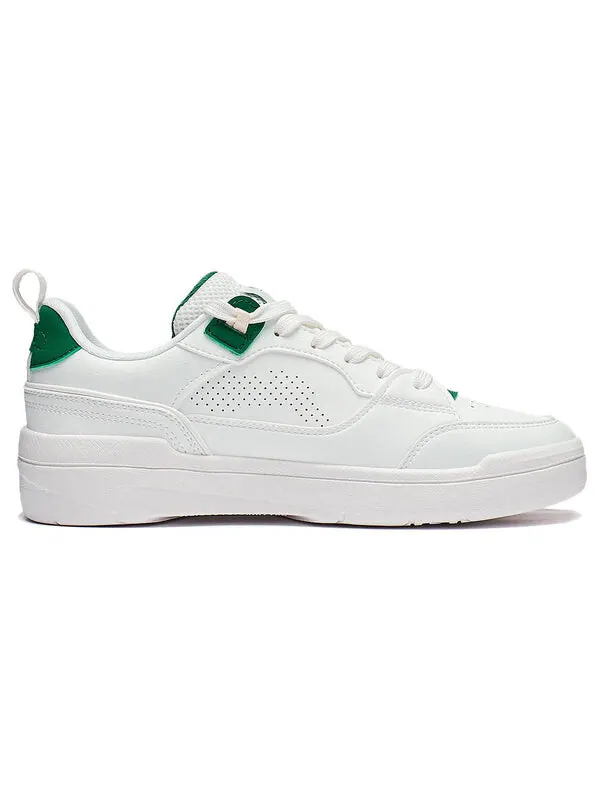 Кроссовки обычные 80-е Li-Ning — изображение 2 из 4, белый/серый/зеленый