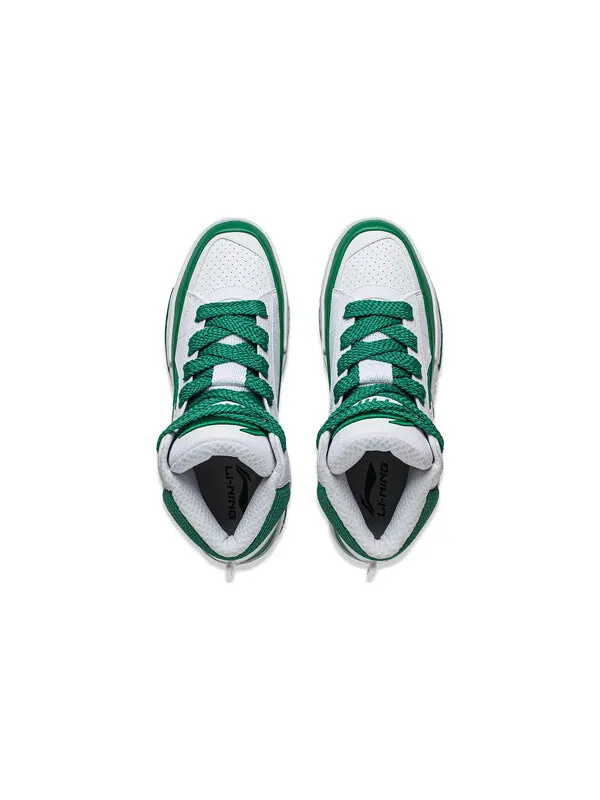 Кроссовки пробег высокий Li-Ning — изображение 4 из 4, белый/зеленый