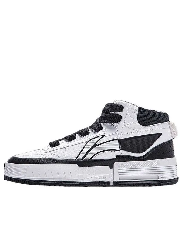 Кроссовки пробег высокий Li-Ning — изображение 1 из 4, белый/черный