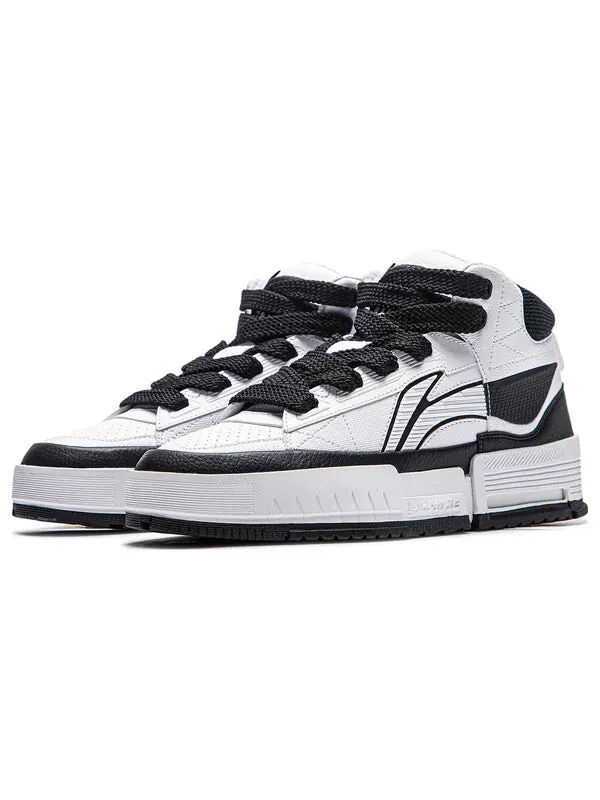 Кроссовки пробег высокий Li-Ning — изображение 3 из 4, белый/черный
