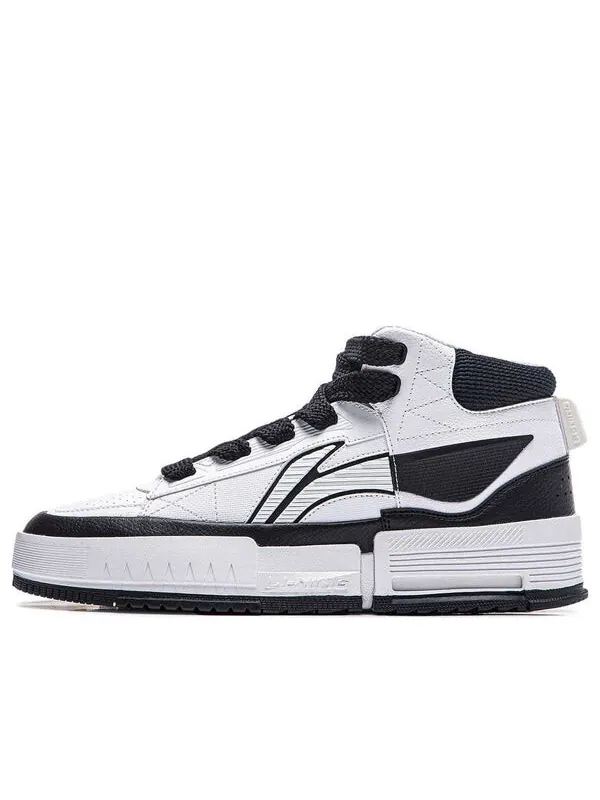 Кроссовки пробег высокий Li-Ning — изображение 1 из 4, белый/черный