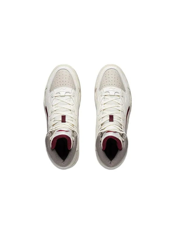 Кроссовки moyuan высокие Li-Ning — изображение 4 из 4, белый/серый/бежевый