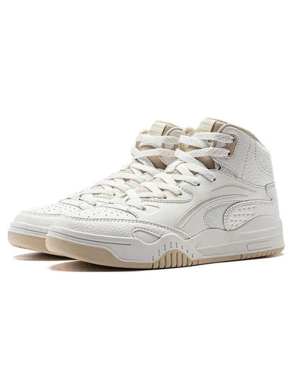 Кроссовки moyuan высокие Li-Ning — изображение 3 из 4, белый/светлый коричневый
