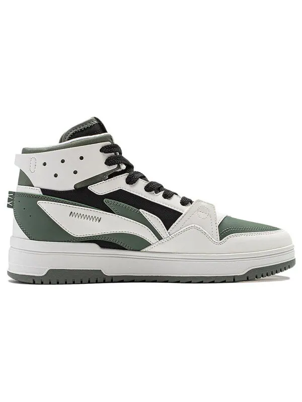 Кроссовки san yuan 2.0 высокие Li-Ning — изображение 3 из 4, зеленый/белый