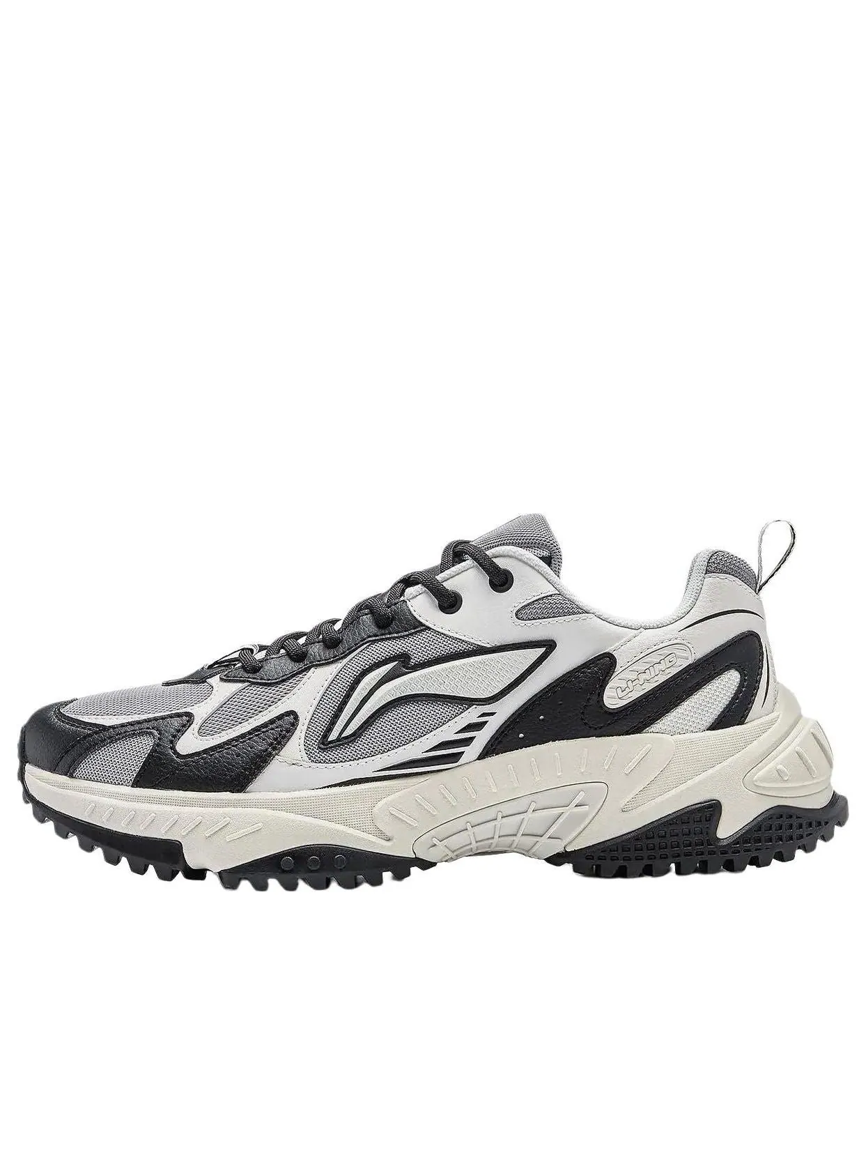 Кроссовки Li-Ning Qixing 2.0 'Black White' — изображение 1 из 3, черный