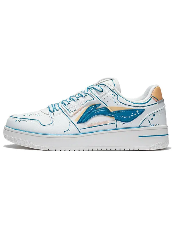 Кроссовки кроссовки tianji Li-Ning — изображение 2 из 4, белый/синий/оранжевый