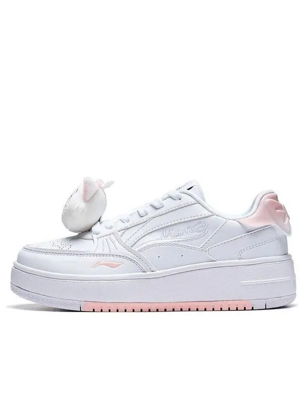 Кроссовки x disney skate shoes Li-Ning — изображение 1 из 4, белый/розовый