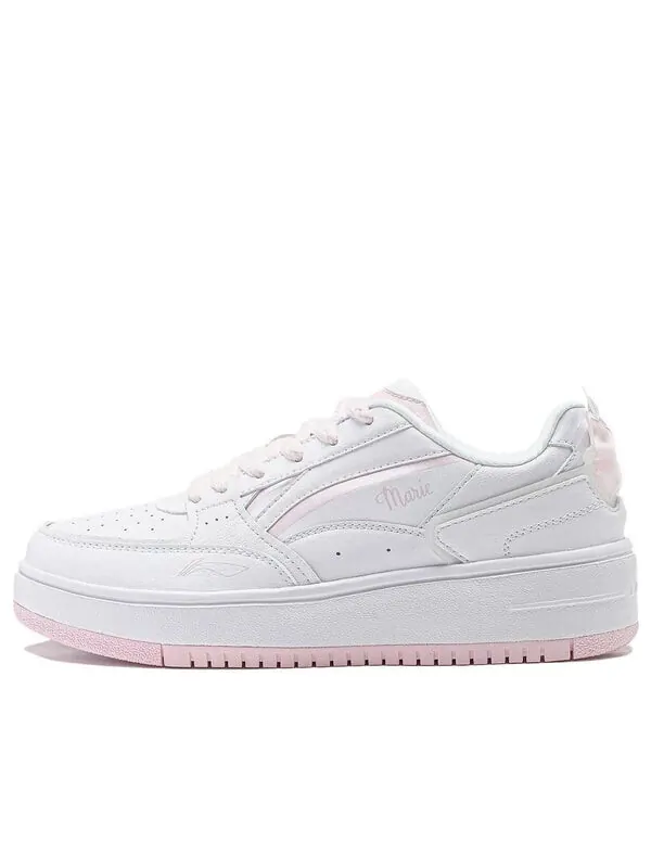 Кроссовки x disney marie cat скейт обувь Li-Ning — изображение 1 из 4, белый/розовый/синий