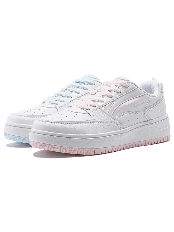 Кроссовки x disney marie cat скейт обувь Li-Ning — изображение 3 из 4, белый/розовый/синий
