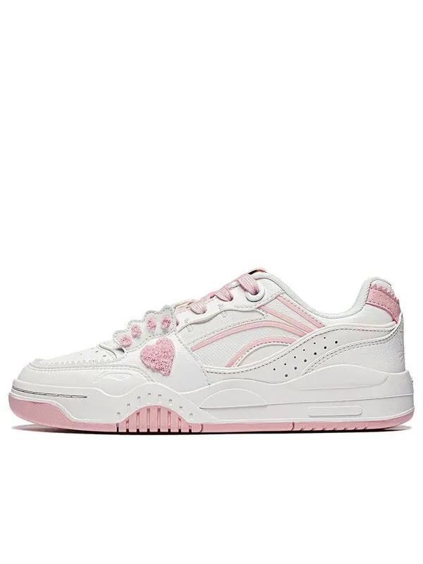 Кроссовки лунно- x disney marie cat Li-Ning — изображение 1 из 4, белый/розовый