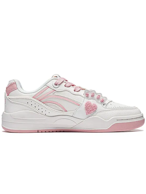 Кроссовки лунно- x disney marie cat Li-Ning — изображение 2 из 4, белый/розовый
