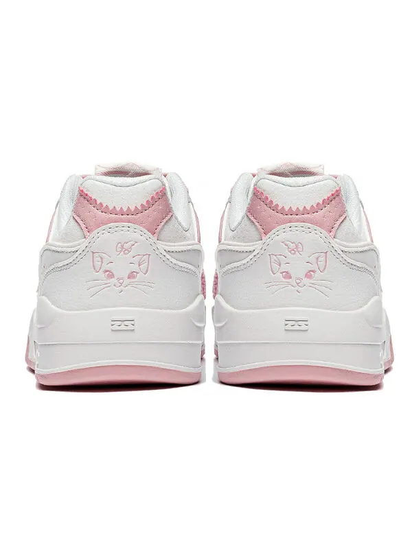 Кроссовки лунно- x disney marie cat Li-Ning — изображение 4 из 4, белый/розовый