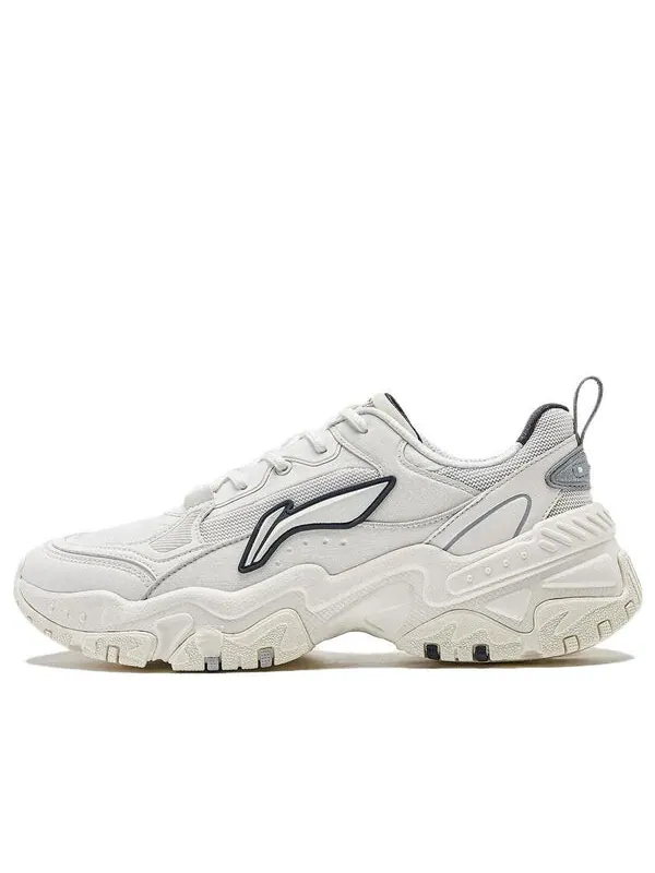 Кроссовки коричневый сахар Li-Ning — изображение 1 из 4, белый/серый