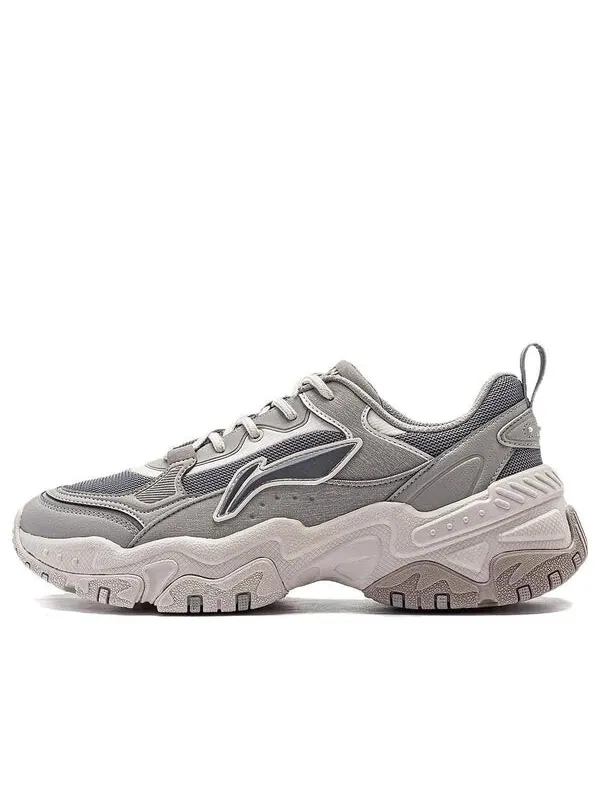 Кроссовки коричневый сахар Li-Ning — изображение 1 из 4, серый/бежевый