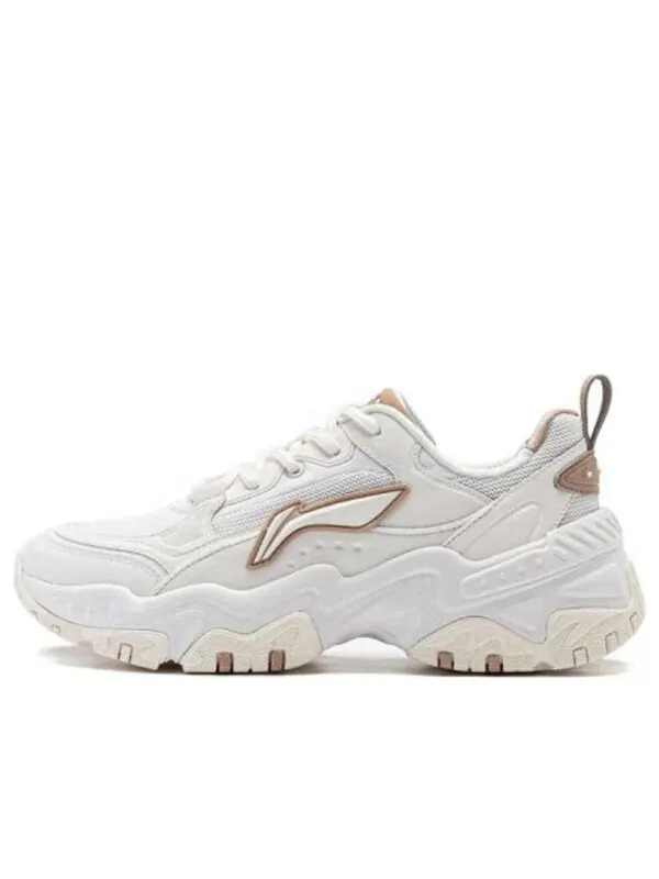 Кроссовки коричневый сахар Li-Ning — изображение 1 из 4, белый/коричневый