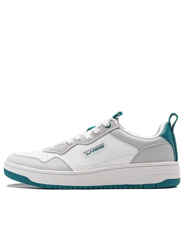 Кроссовки звезда конфеты Li-Ning — изображение 1 из 4, белый/серый/зеленый