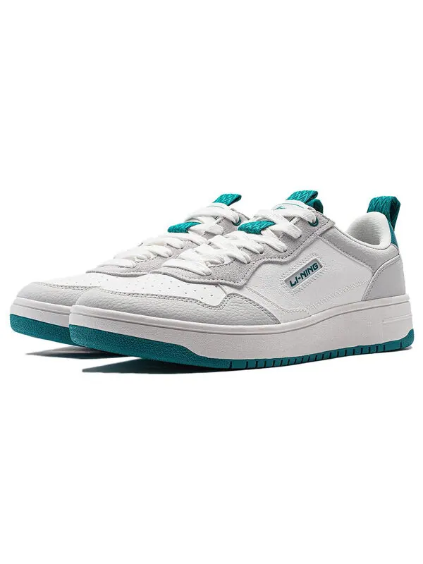 Кроссовки звезда конфеты Li-Ning — изображение 3 из 4, белый/серый/зеленый