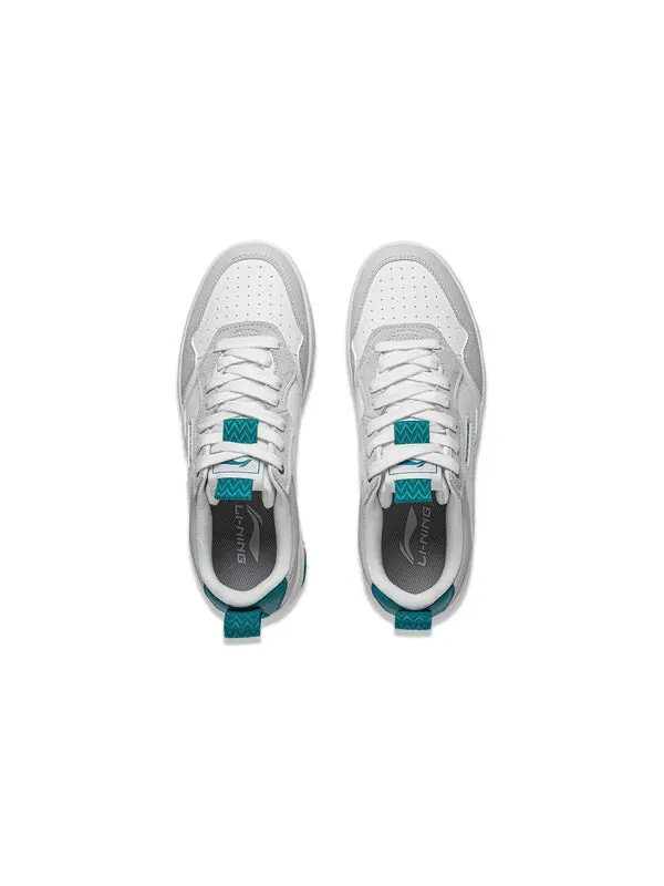 Кроссовки звезда конфеты Li-Ning — изображение 4 из 4, белый/серый/зеленый